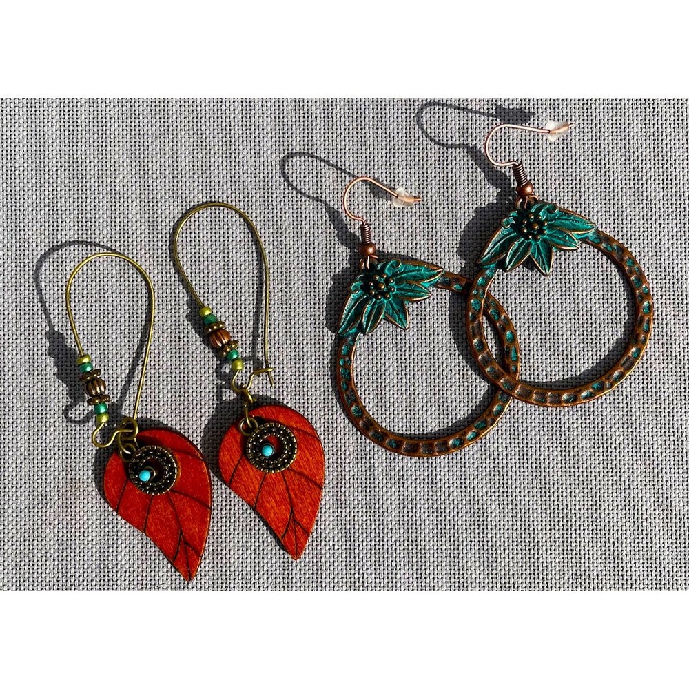 Boho Earring Pair-Hanging Earrings-Gift One/Keep One!